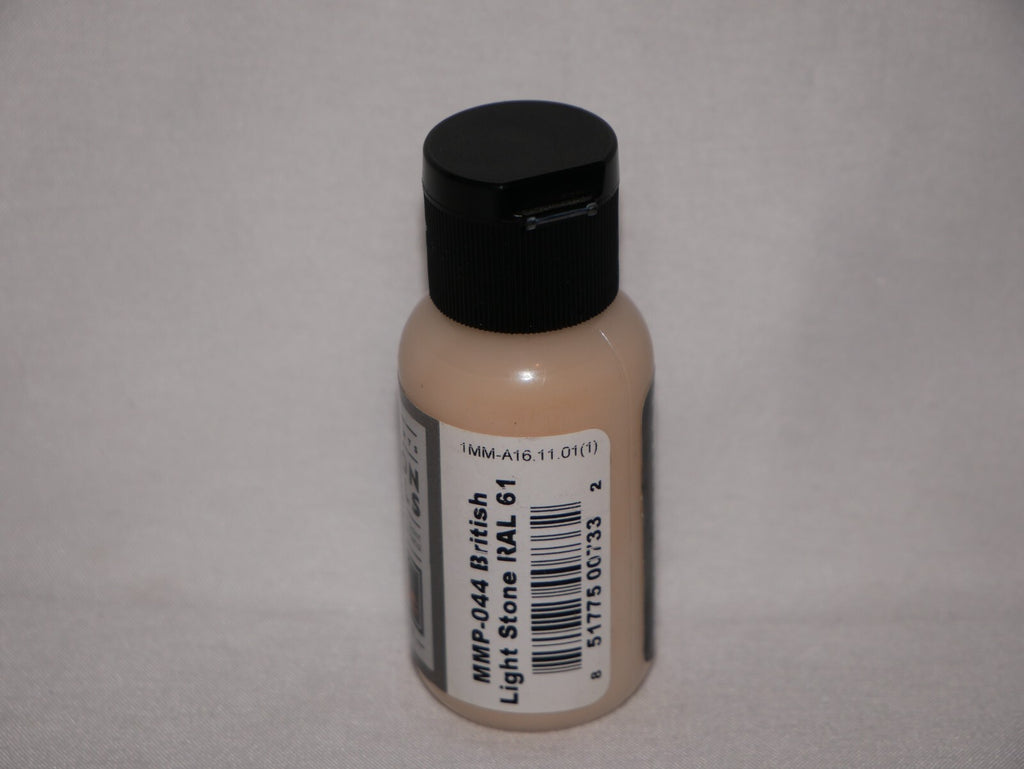 Mission Models Hobby Paints British Light Stone RAL 61 30ml Bottle MMP - 044