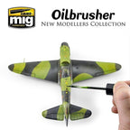 Ammo By Mig Jimenez Aluminium Oilbrusher With Fine Brush Applicator - A.MIG-3537