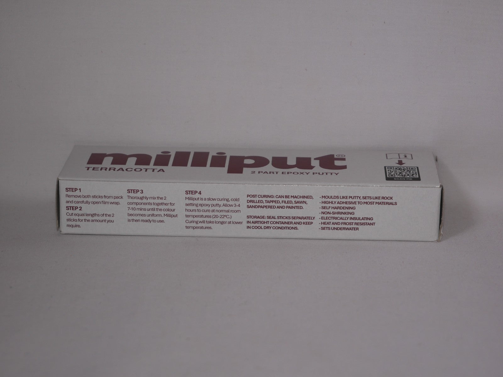 Milliput Terracotta Two Part Specially Formulated Epoxy Putty (113.4g) Per Pack