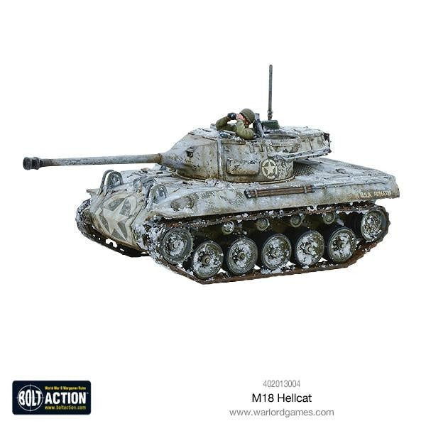 Warlord Games Bolt Action 1:56 Scale WW2 US M18 Hellcat Tank Destroyer 402013004