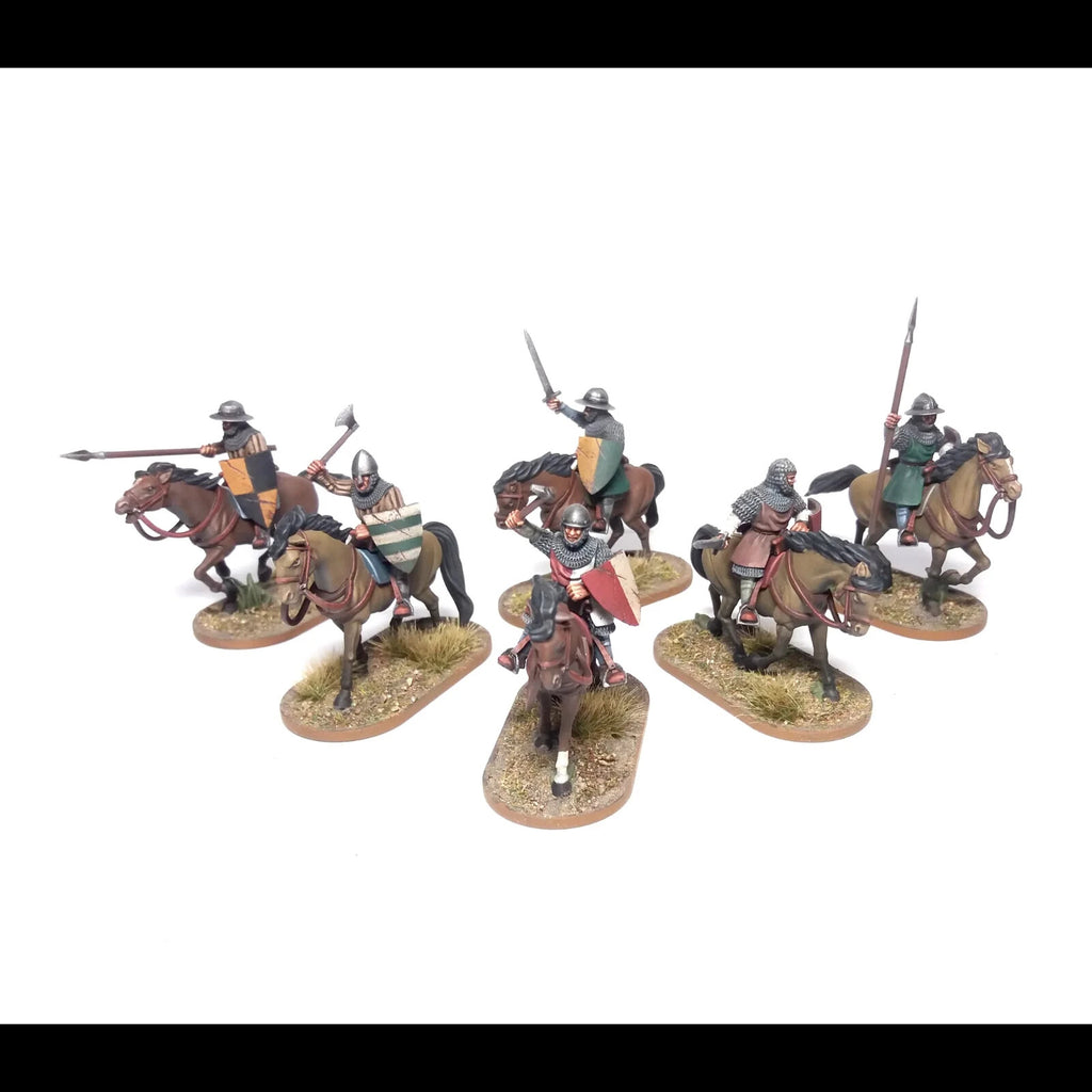 Wargames Atlantic The Barons' War 28mm Mounted Serjeants (1150-1320) - WAAAC005