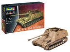 Revell 1:72 Sd.Kfz 164 Nashorn Anti Tank Scale Model Kit Skill Level 4 - 03358