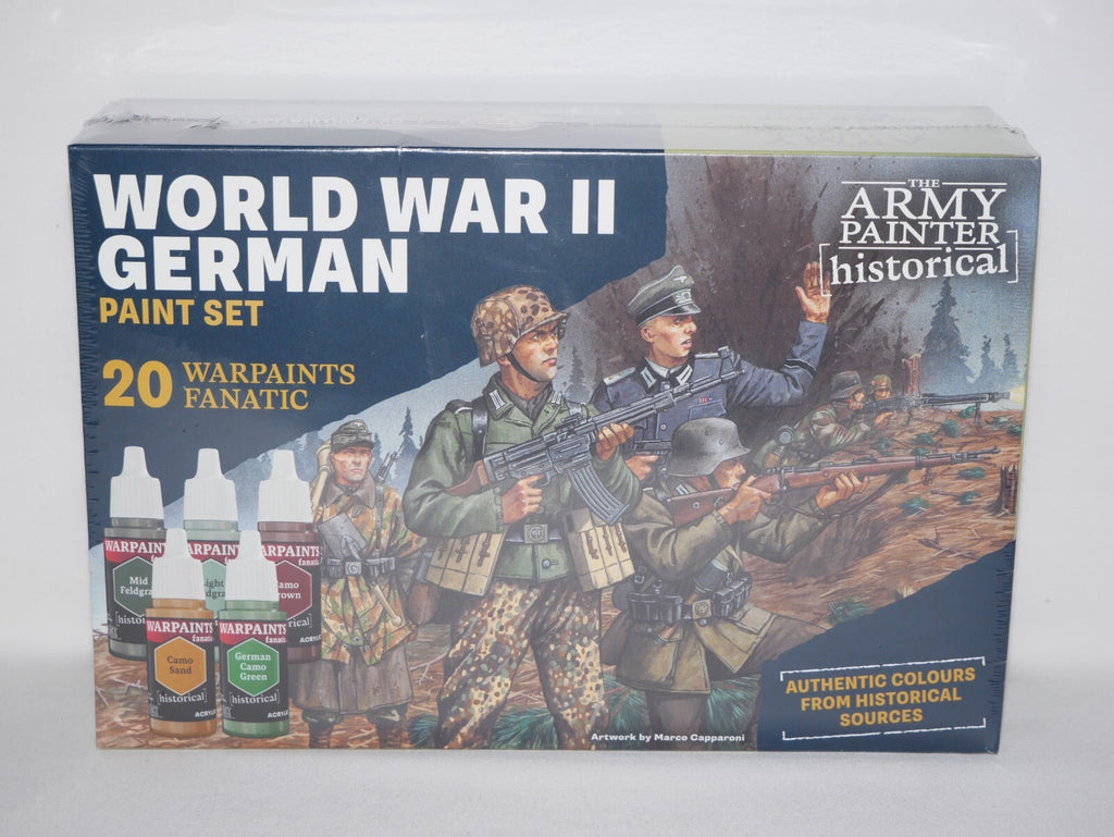 The Army Painter Historical World War II German Paint Set (20 Colours) - WP8083