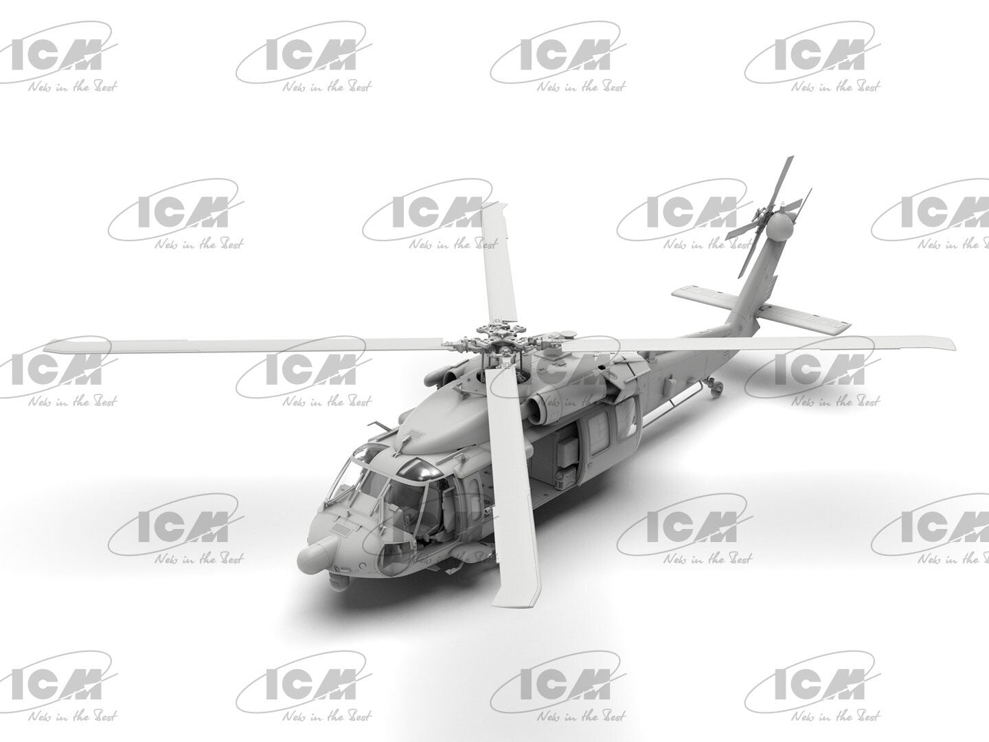 ICM 1:48 Scale Sikorsky MH-60L Black Hawk Down Operation Gothic Serpent - 48363