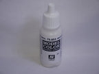 Vallejo Model Color White Glaze Acrylic 17ml/0.57 fl oz Dropper Bottle - 70.853
