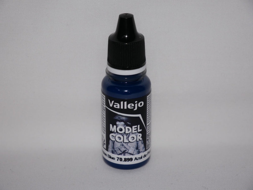 Vallejo Model Color Dark Prussian Blue Acrylic 18ml /0.60 fl oz Dropper - 70.899