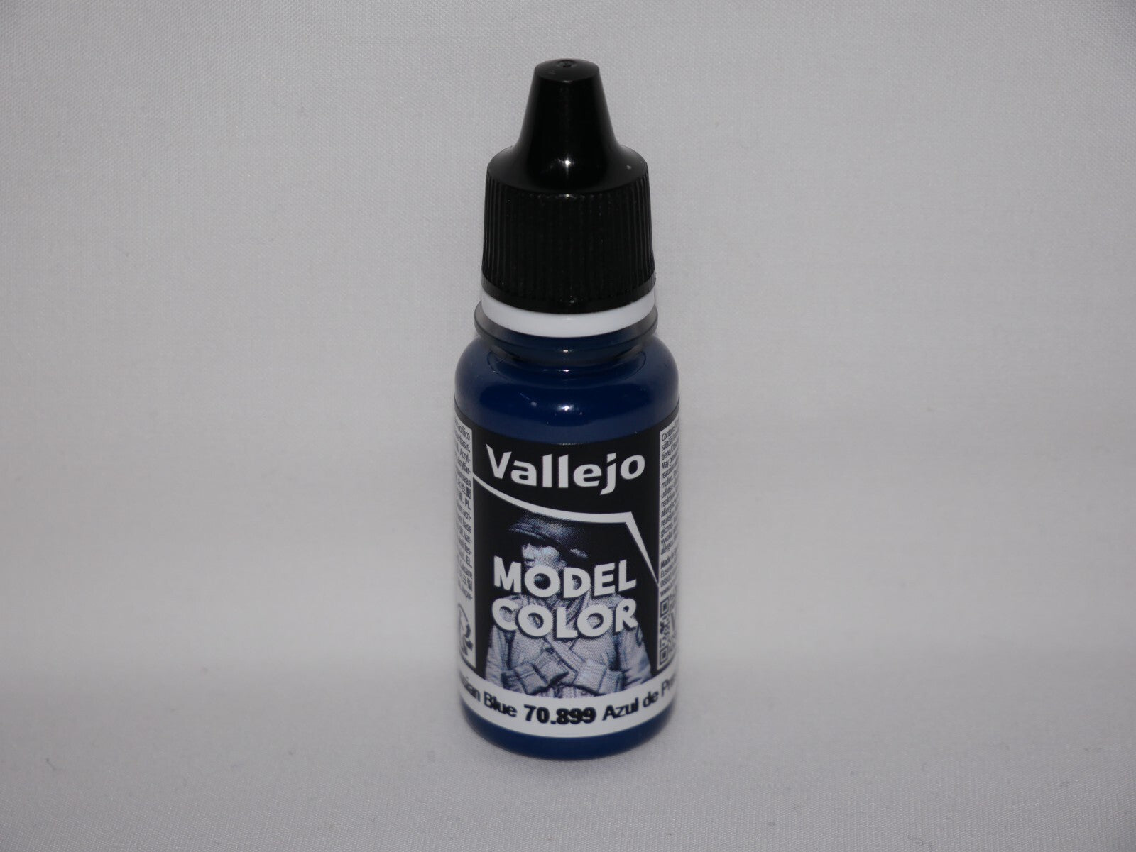 Vallejo Model Color Dark Prussian Blue Acrylic 18ml /0.60 fl oz Dropper - 70.899