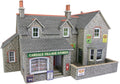 Metcalfe Card Construction Kits OO/HO Scale Model Village Shop & Cafe - PO254