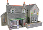 Metcalfe Card Construction Kits OO/HO Scale Model Village Shop & Cafe - PO254