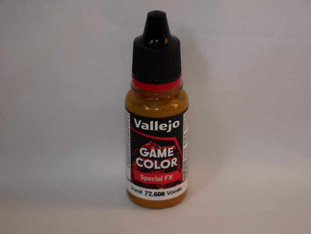 Vallejo Game Color Special FX Range Vomit 18ml/0.6 fl oz Dropper Bottle - 72.600