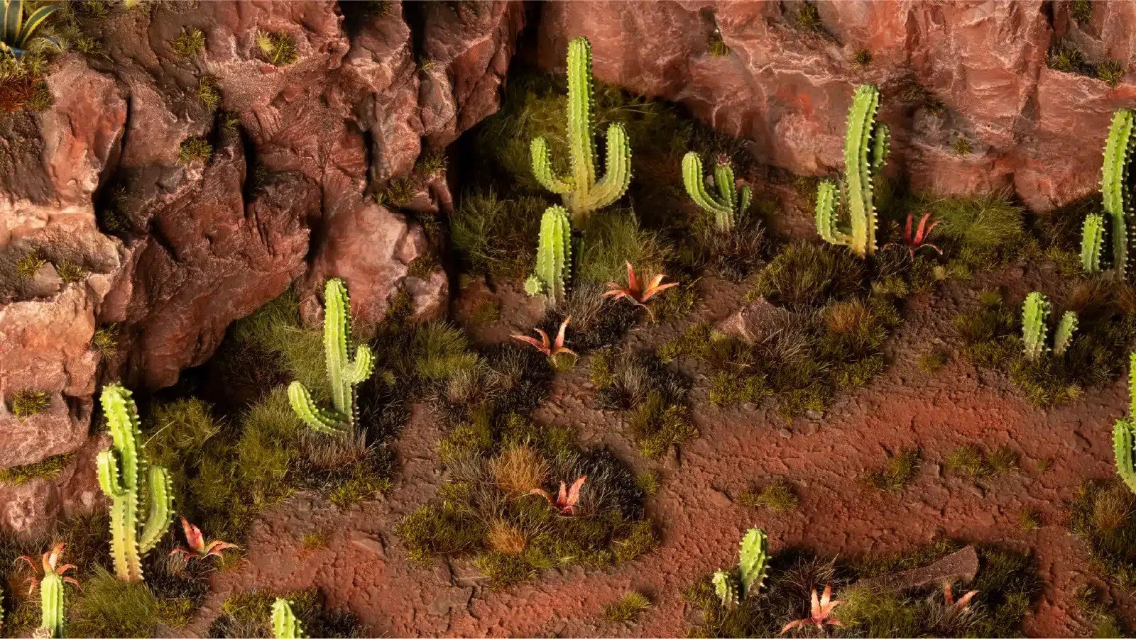 Gamers Grass Basing Bits Saguaro Cacti For Wargaming Miniature Bases - GGBB-SG