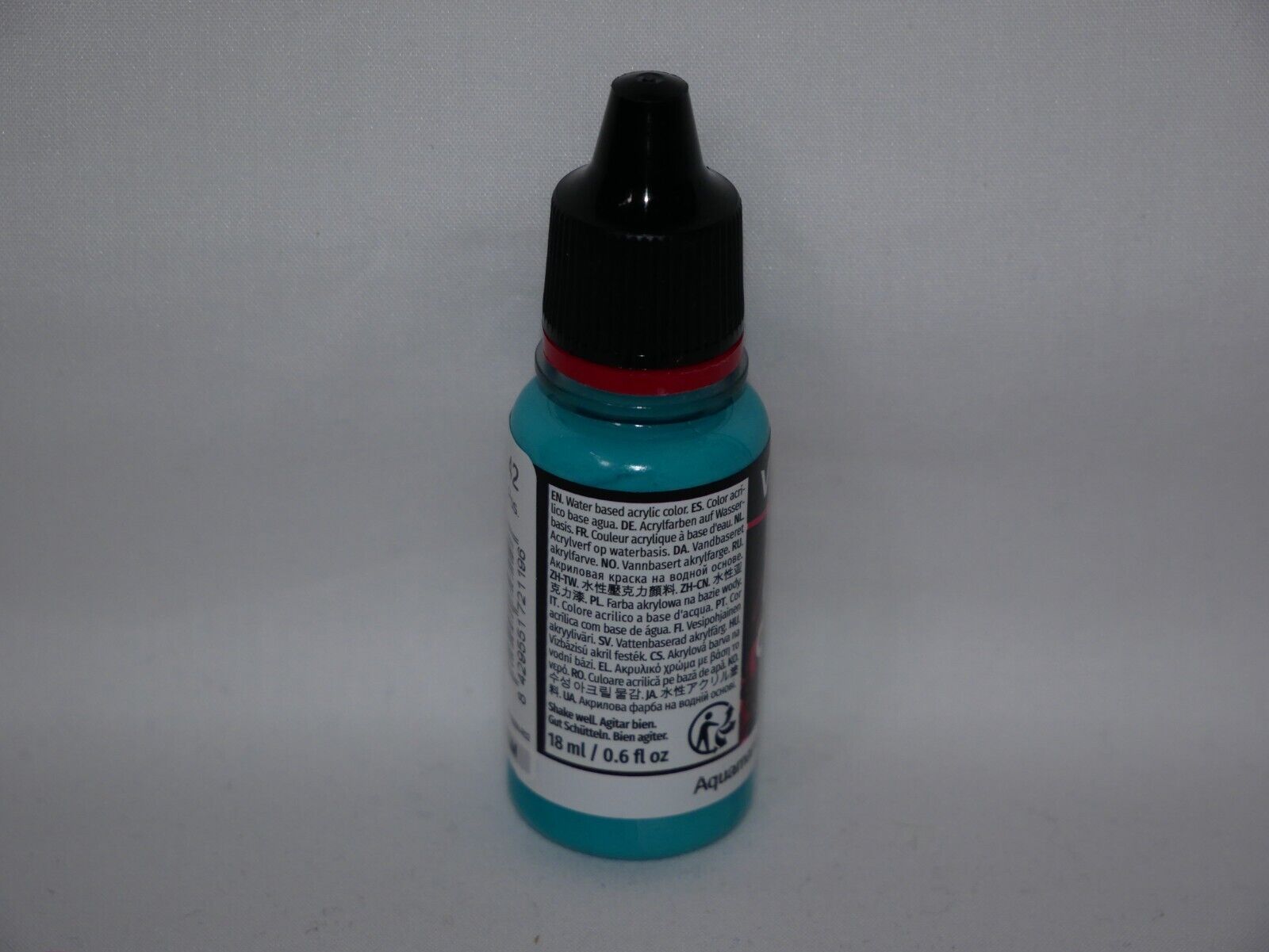 Vallejo Game Color Acrylic Range Aquamarine 18ml/0.6 fl oz Dropper Bottle 72.119