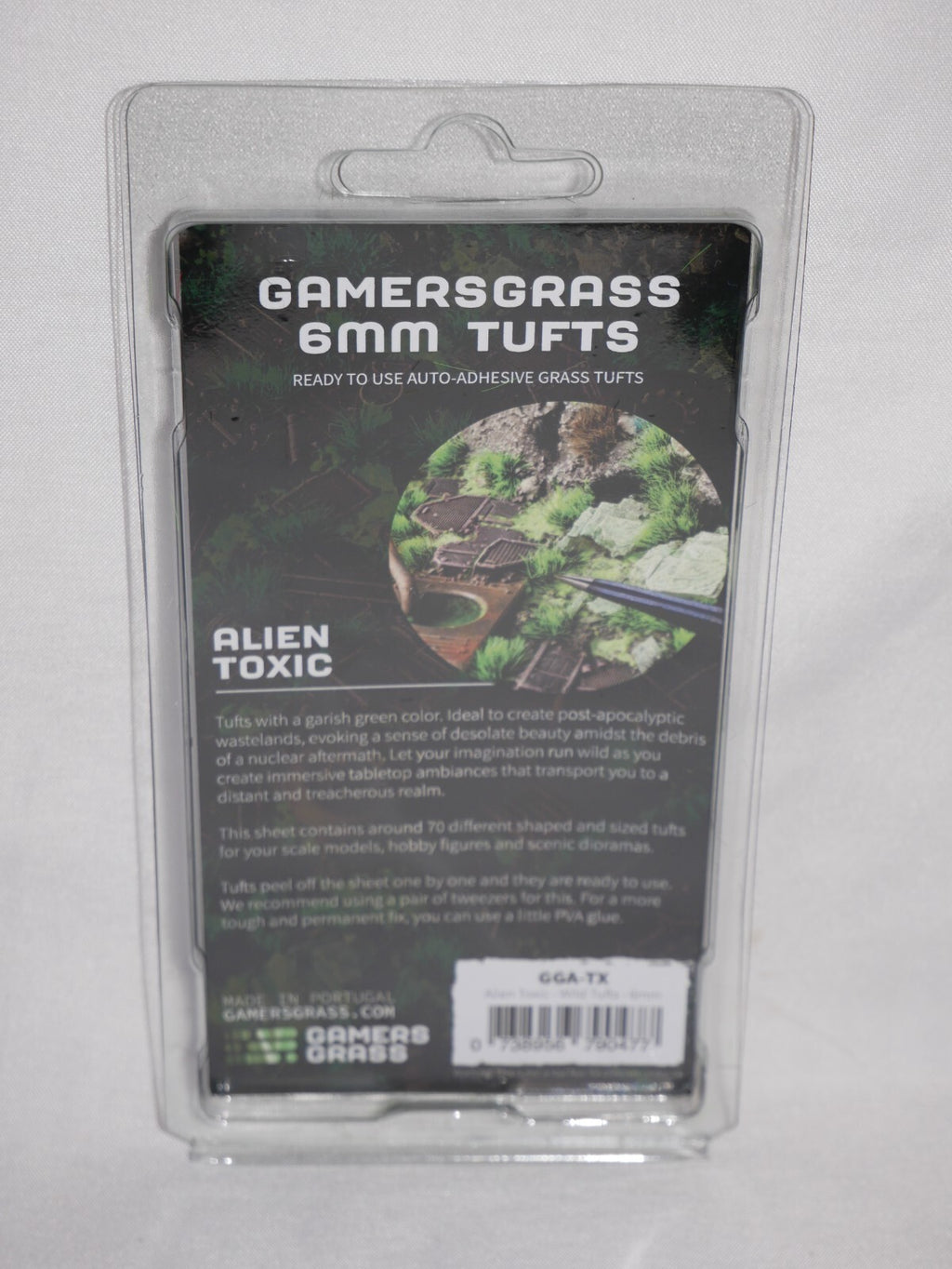 Gamers Grass Alien Toxic 6mm Tufts For Wargaming Mini Bases (70) Per Pack - GGA-TX
