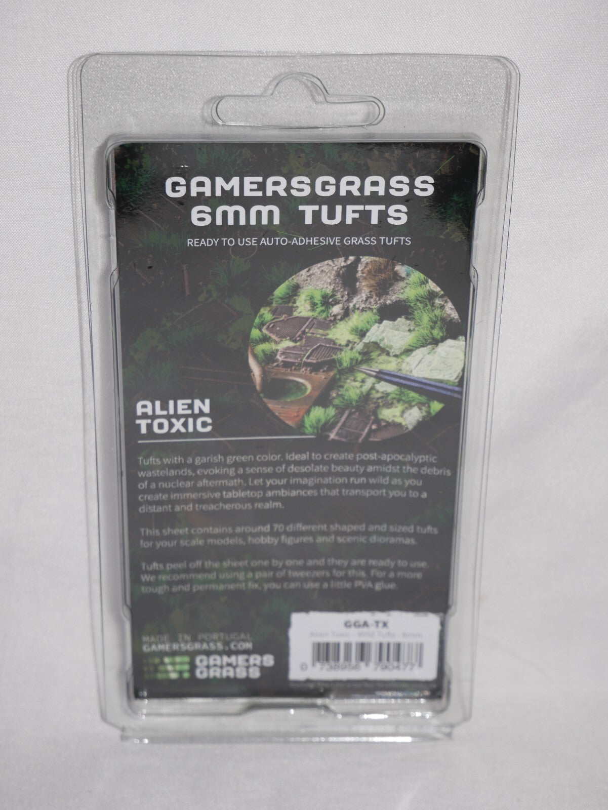 Gamers Grass Alien Toxic 6mm Tufts For Wargaming Mini Bases (70) Per Pack - GGA-TX