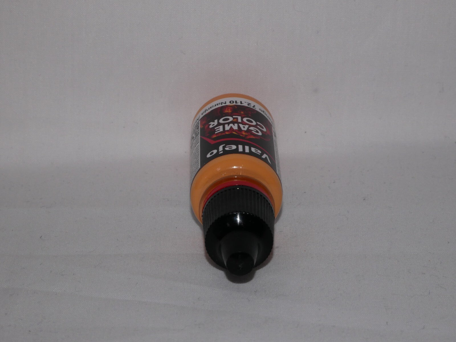 Vallejo Game Color Acrylics Sunset Orange 18ml/0.6 fl oz Dropper Bottle - 72.110