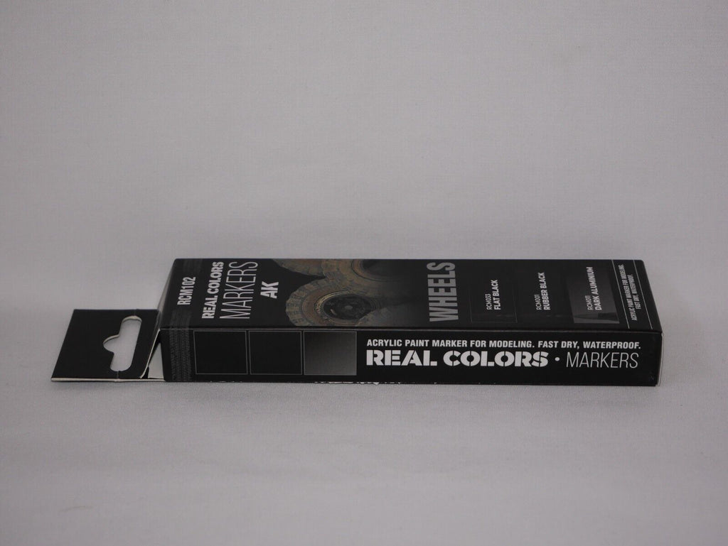 AK Interactive Real Colors Fast Dry Acrylic Markers Wheels (3 Piece) Set RCM102