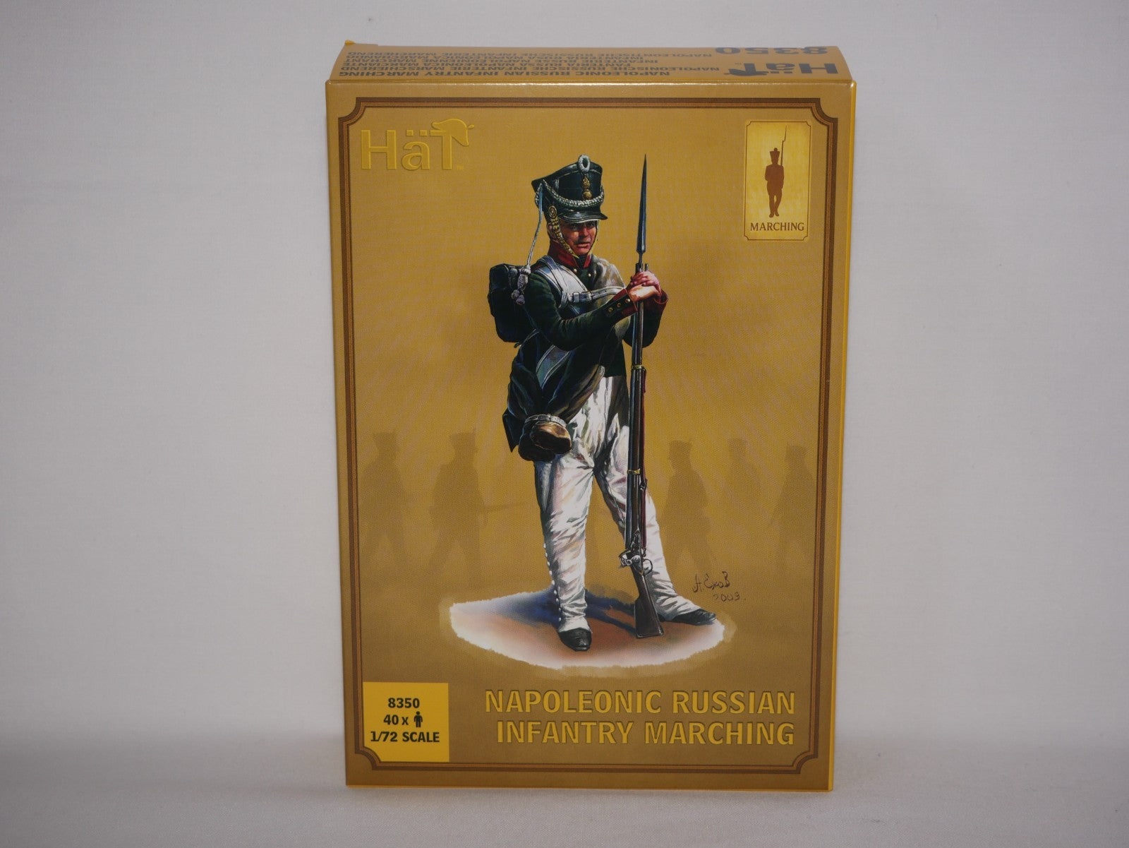 Hat Industrie 1:72 Scale Napoleonic Russian Infantry (Marching) Miniatures 8350