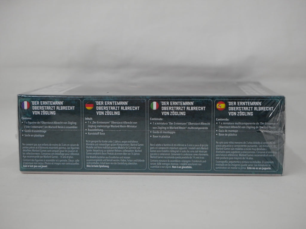 Warlord Games Konflikt 47 1:56 'Der Erntemann' Oberstarzt Albrecht von Zögling - 452410217
