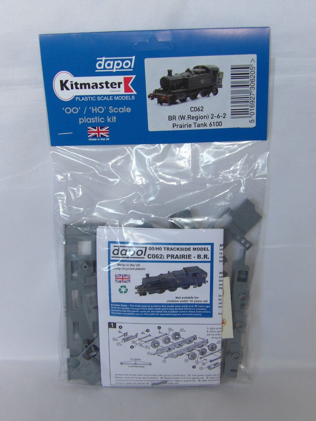 Dapol Kitmaster "OO/HO" BR (W.Region) 2-6-2 Prairie Tank 6100 Locomotive C062