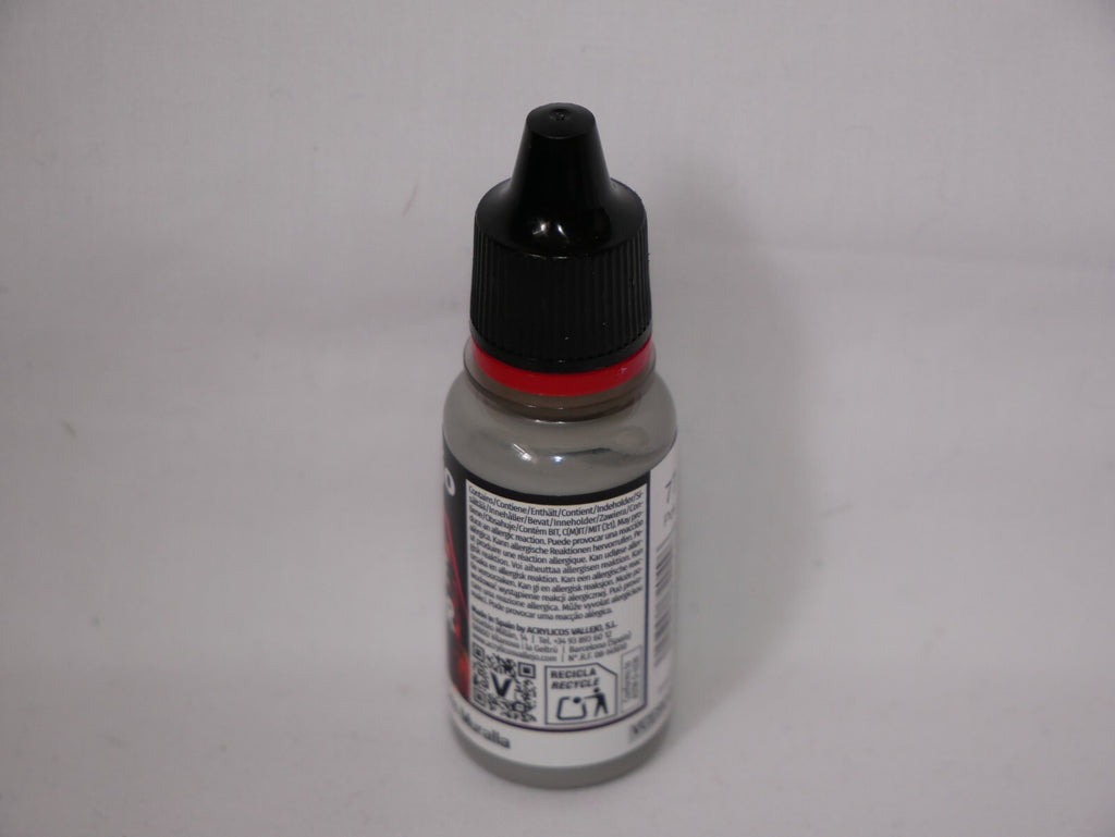 Vallejo Game Color Acrylics Stonewall Grey 18ml/0.6 fl oz Dropper Bottle 72.049