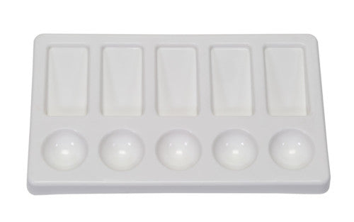 Humbrol Paint Palette For Wargaming & Hobby Painting (10 Paint wells) - AG5111