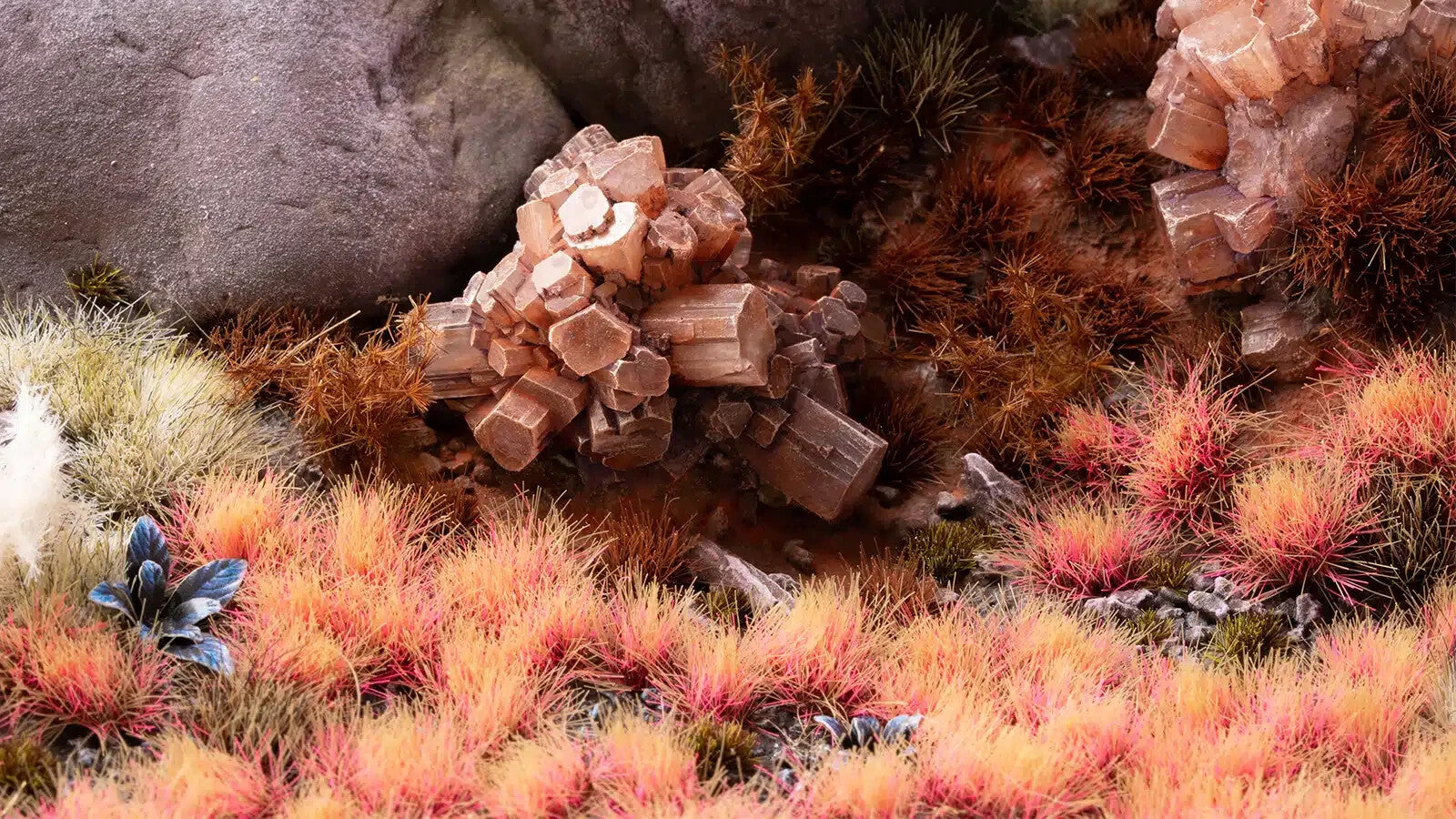 Gamers Grass Wild Alien Pink 6mm Tufts For Wargaming Bases (75) Per Pack - GGA-PK