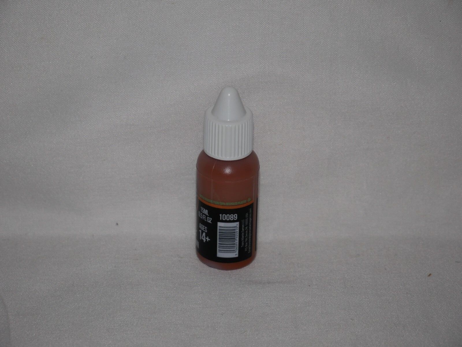 Duncan Rhodes Painting Academy 'Two Thin Coats' Dry Rust Brown 15ml Bottle 10089