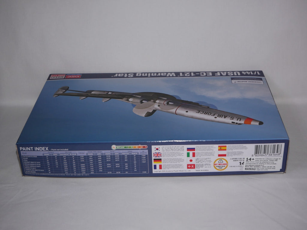 Academy Model Kits 1:144 USAF Lockheed EC-121 Warning Star Skill Level 4 - 12637