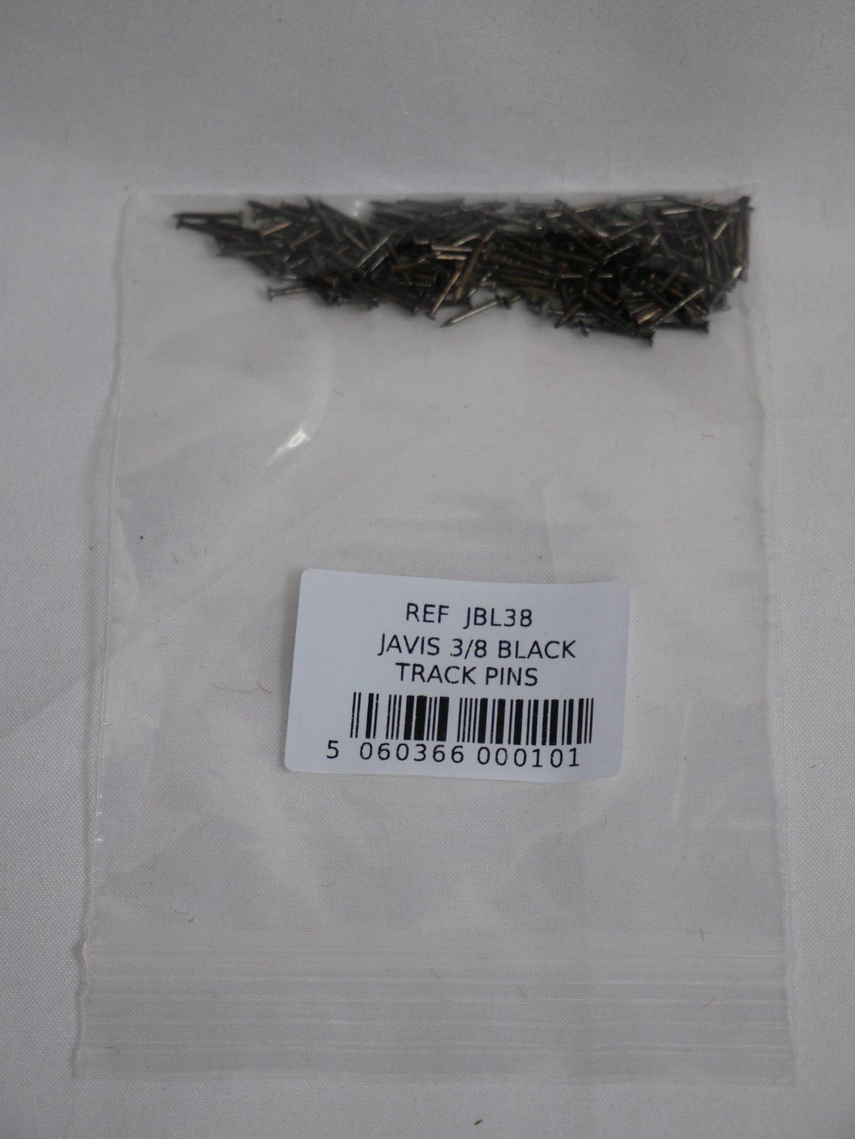 Javis "Countryside" scenics "OO" 3/8" Black Track Pins For Model Railway - JBL38