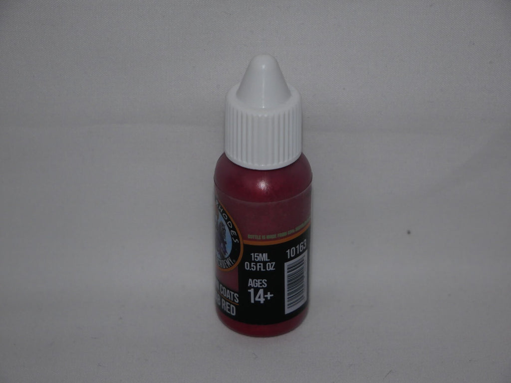 Duncan Rhodes Painting Academy Two Thin Coats Range Scarb Red 15ml Bottle 10163