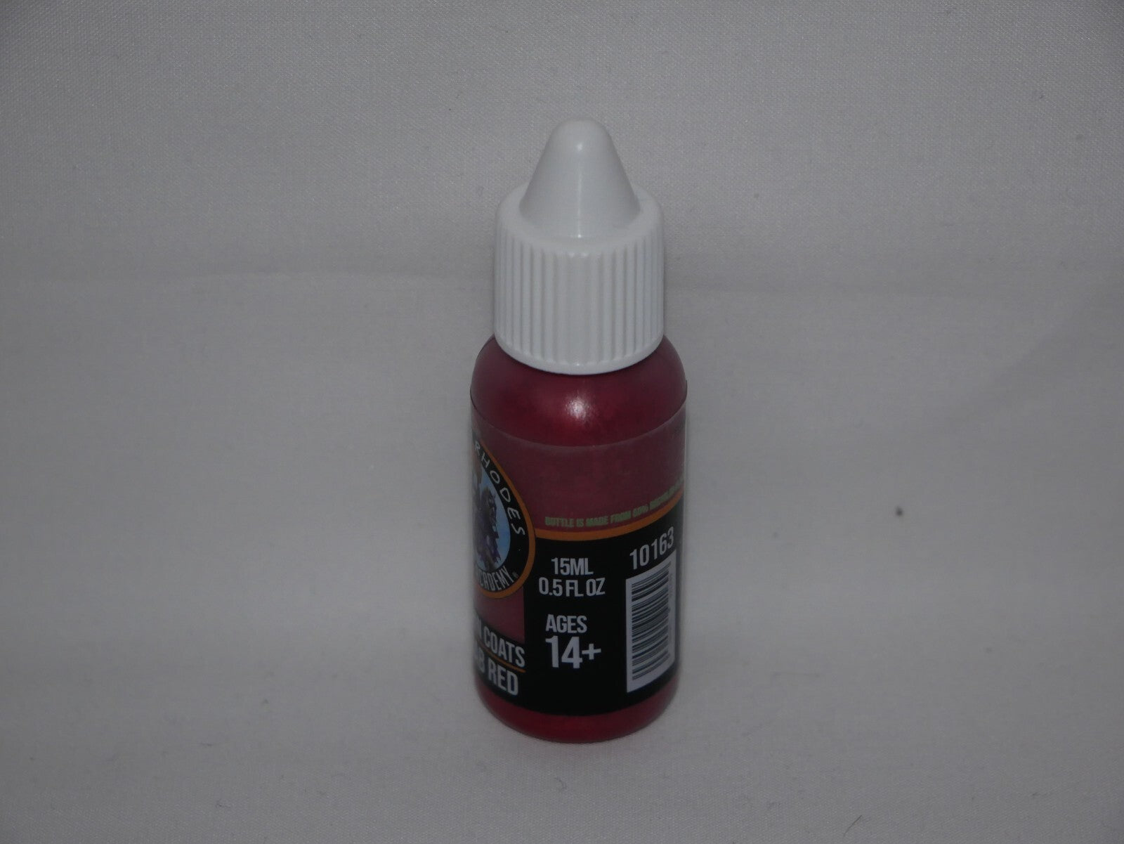 Duncan Rhodes Painting Academy Two Thin Coats Range Scarb Red 15ml Bottle 10163