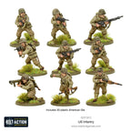 Warlord Games Bolt Action 1:56 Scale WWII US Infantry American GIs - (402013012)