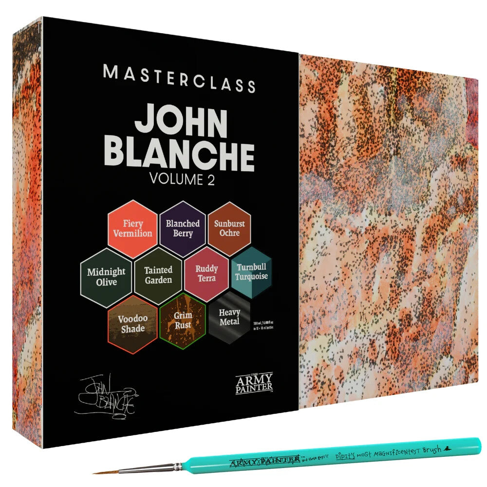 The Army Painter John Blanche Masterclass Volume 2 Paint Set (10 Colours) - WP8080