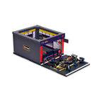 Burago 1:43 Scale Oracle Redbull Racing Formula One Team Pit Pass Diorma Playset - #18-38453V