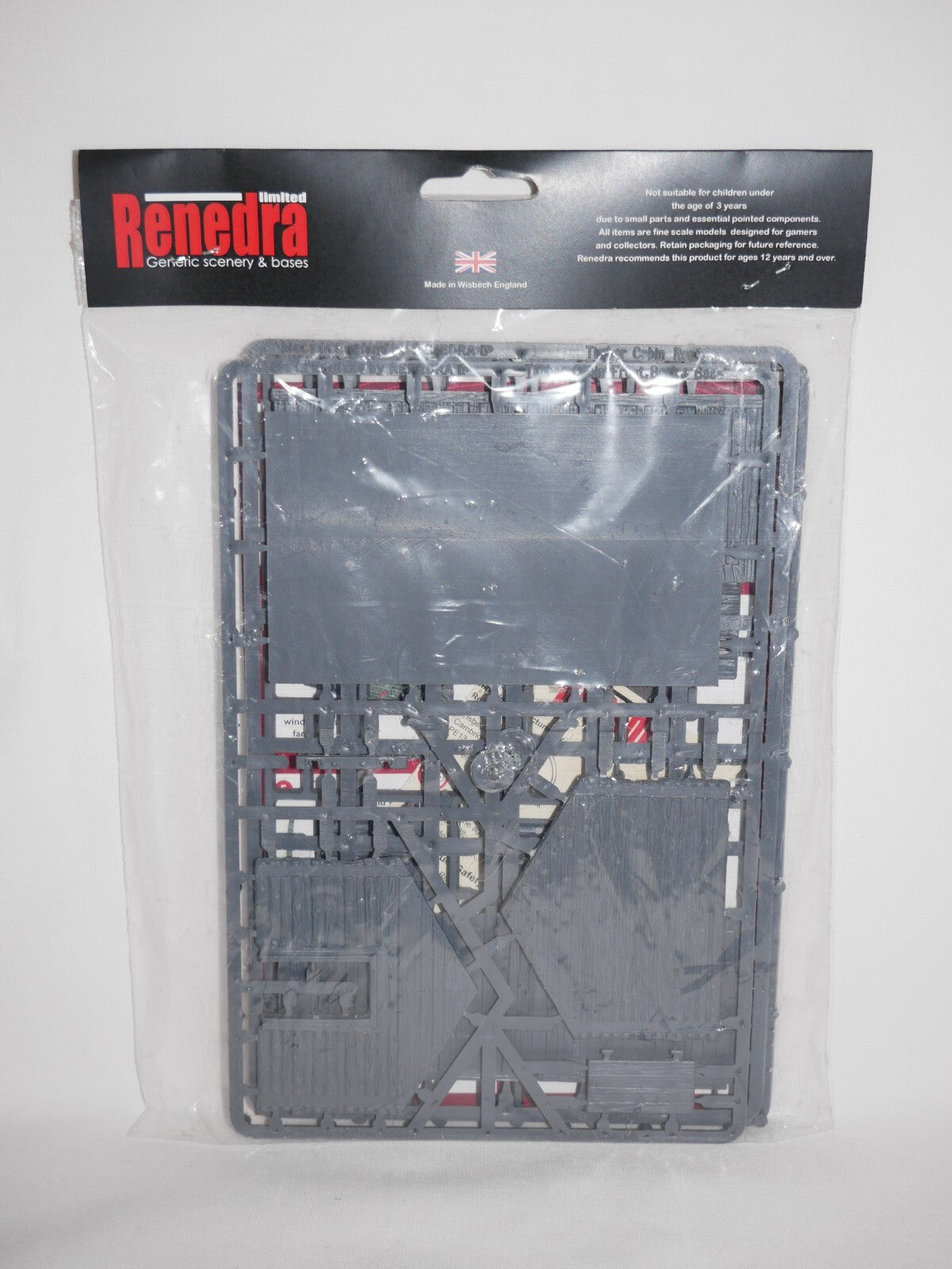 Renedra Ltd Generic Scenery & Bases 1/56th Model Timber Cabin Building - RNTC