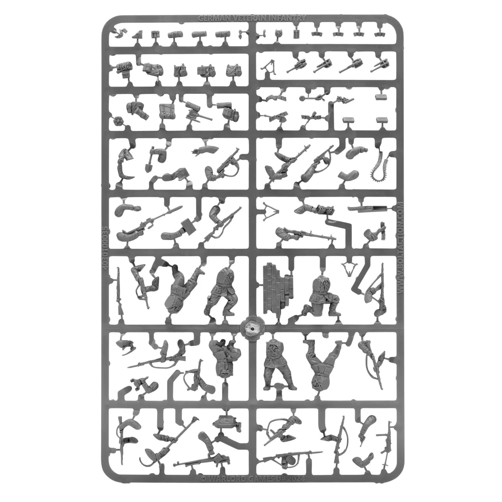 Warlord Games Bolt Action 1:56 WWII German Veteran Infantry Platoon - 402013103