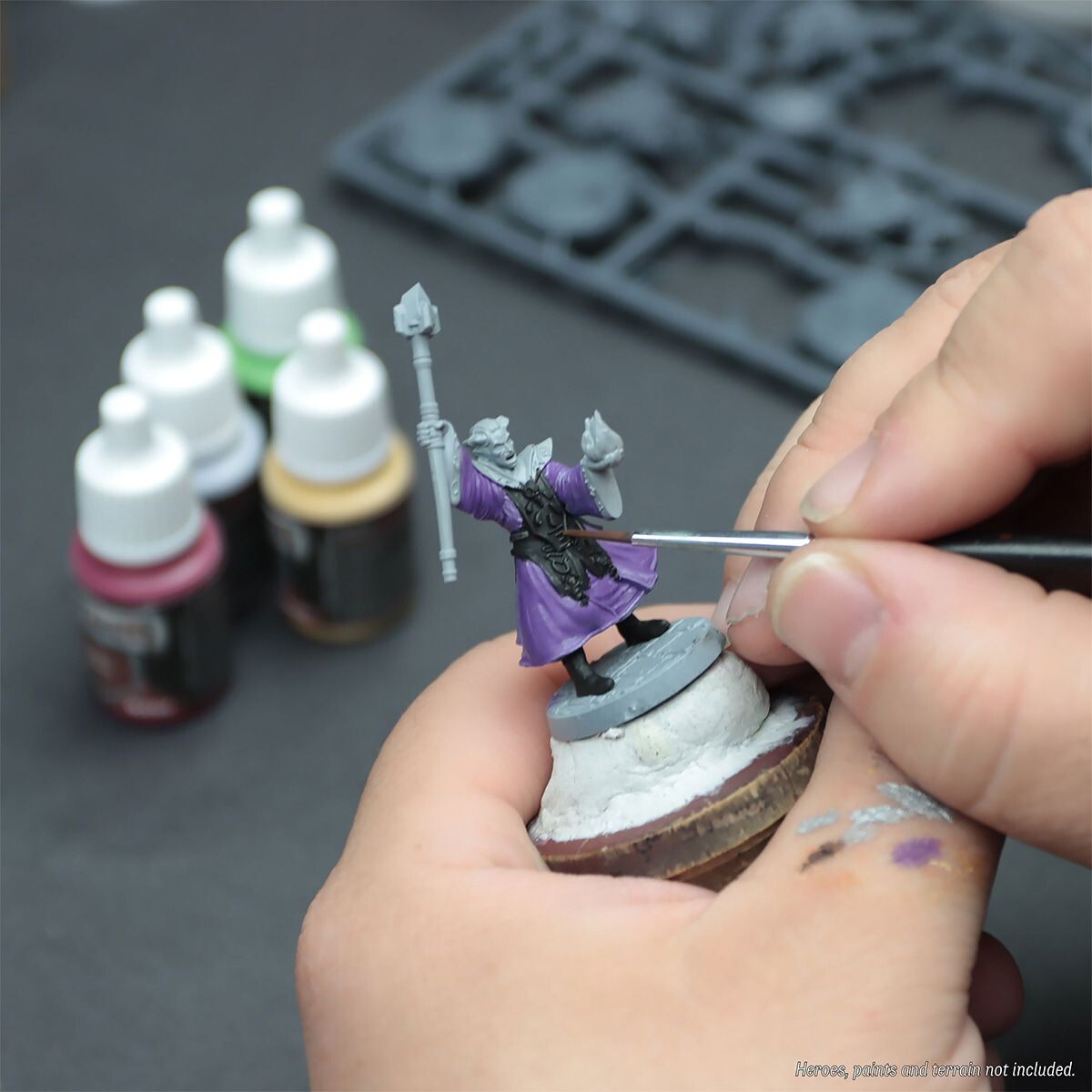 Army Painter Gamemaster Character 3 Piece Brush Set For Mini Painting - GM1006