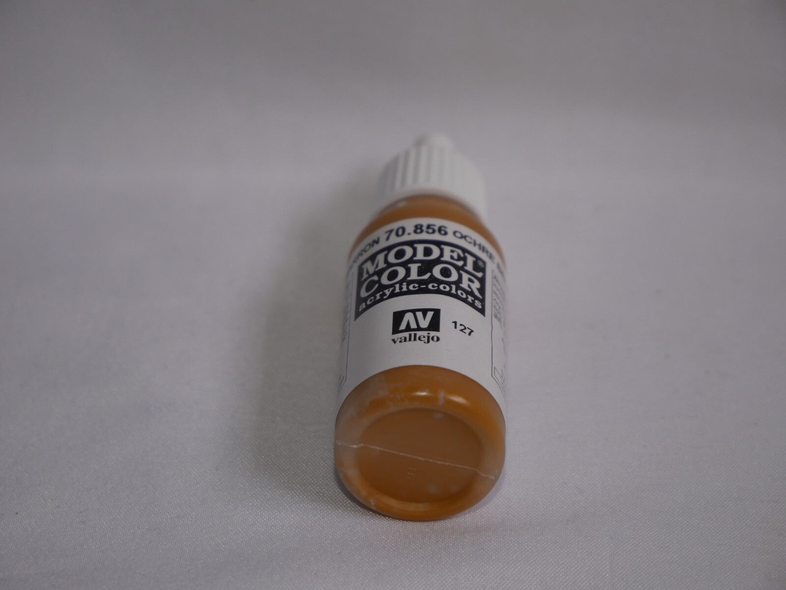 Vallejo Model Color Orchre Brown Acrylic 17ml/0.57 fl oz Dropper Bottle - 70.856