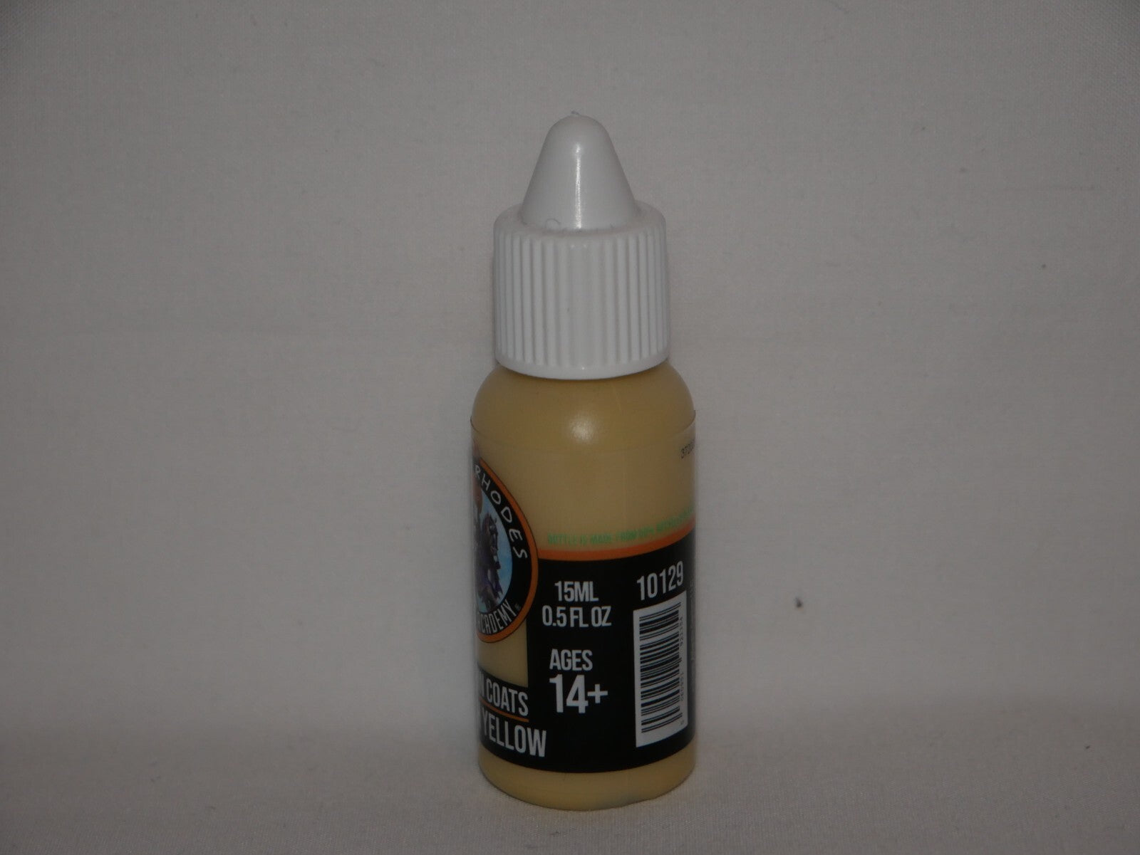 Duncan Rhodes Painting Academy Two Thin Coats Ambush Yellow 15ml Bottle - 10129