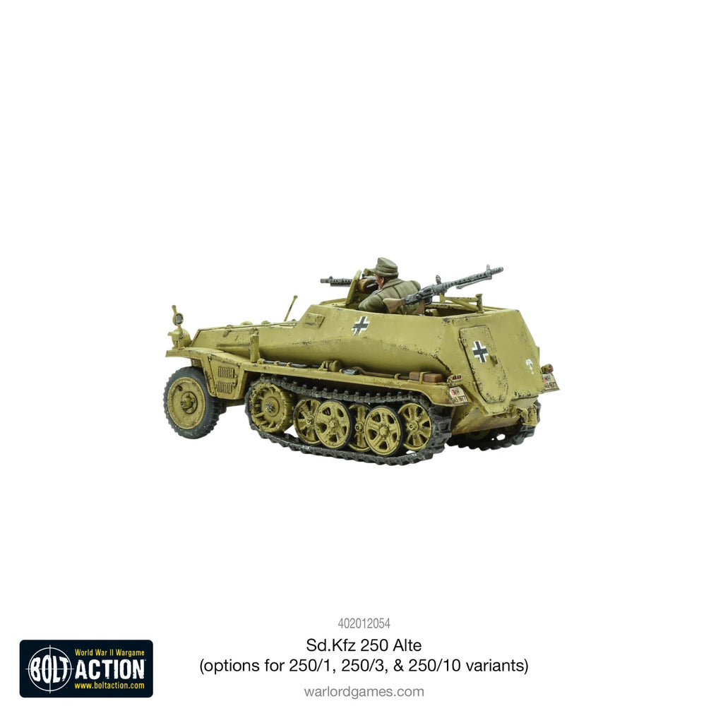 Warlord Games Bolt Action 1:56 Scale WWII SD.KFZ 250 (ALTE) Half-Track 402012054