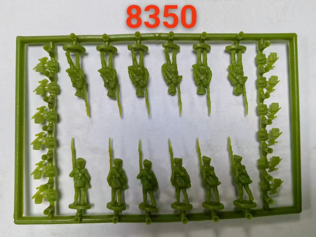 Hat Industrie 1:72 Scale Napoleonic Russian Infantry (Marching) Miniatures 8350