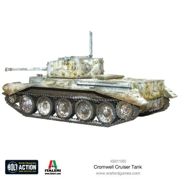Warlord Games Bolt Action 1:56 Scale WW2 British Cromwell Cruiser Tank - 402011003