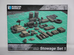 Rubicon Models 1:56 (28mm) Scale US & Commonwealth Allied Stowage Set 1 - 280033