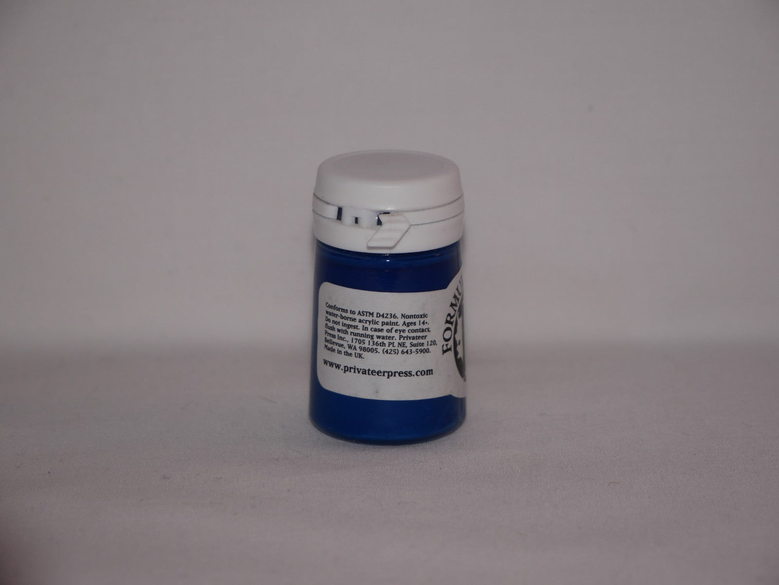 Formula P3 Acrylic Paint Range Cygnar Blue Base 18ml Flip Top Bottle - PIP 93041