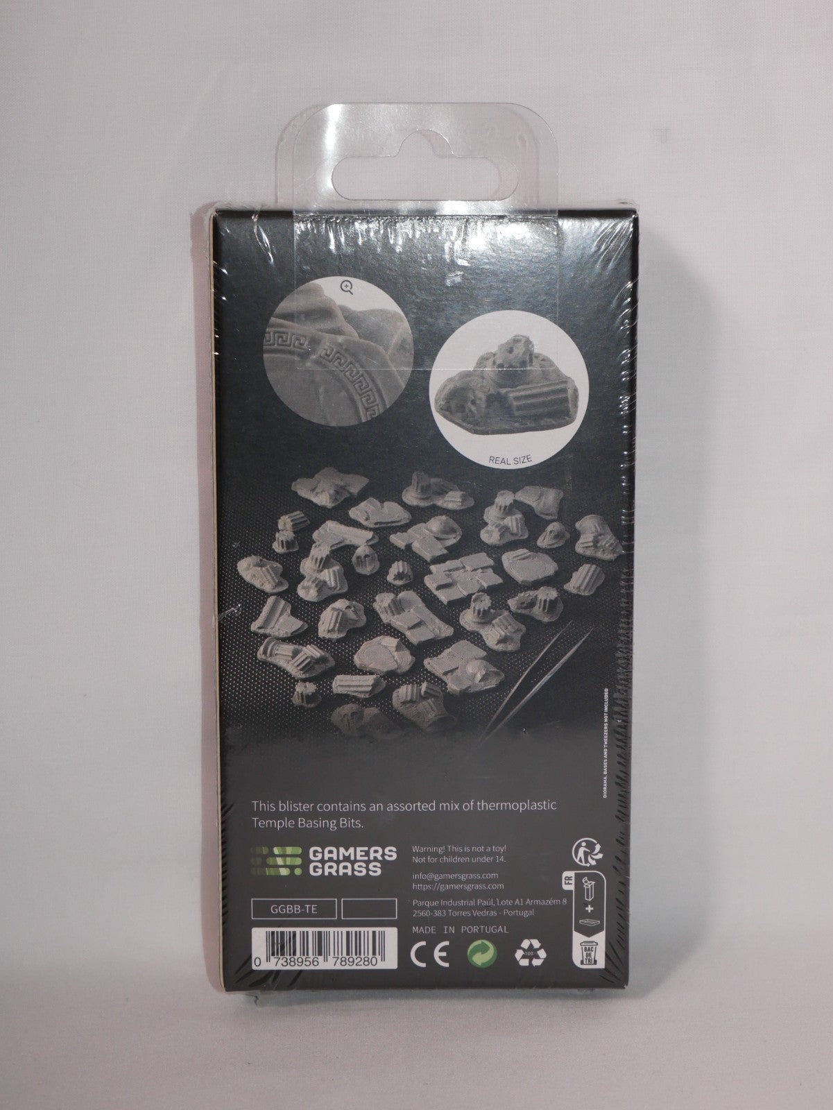 Gamers Grass Basing Bits Temple For Wargaming Miniature Model Bases - GGBB-TE