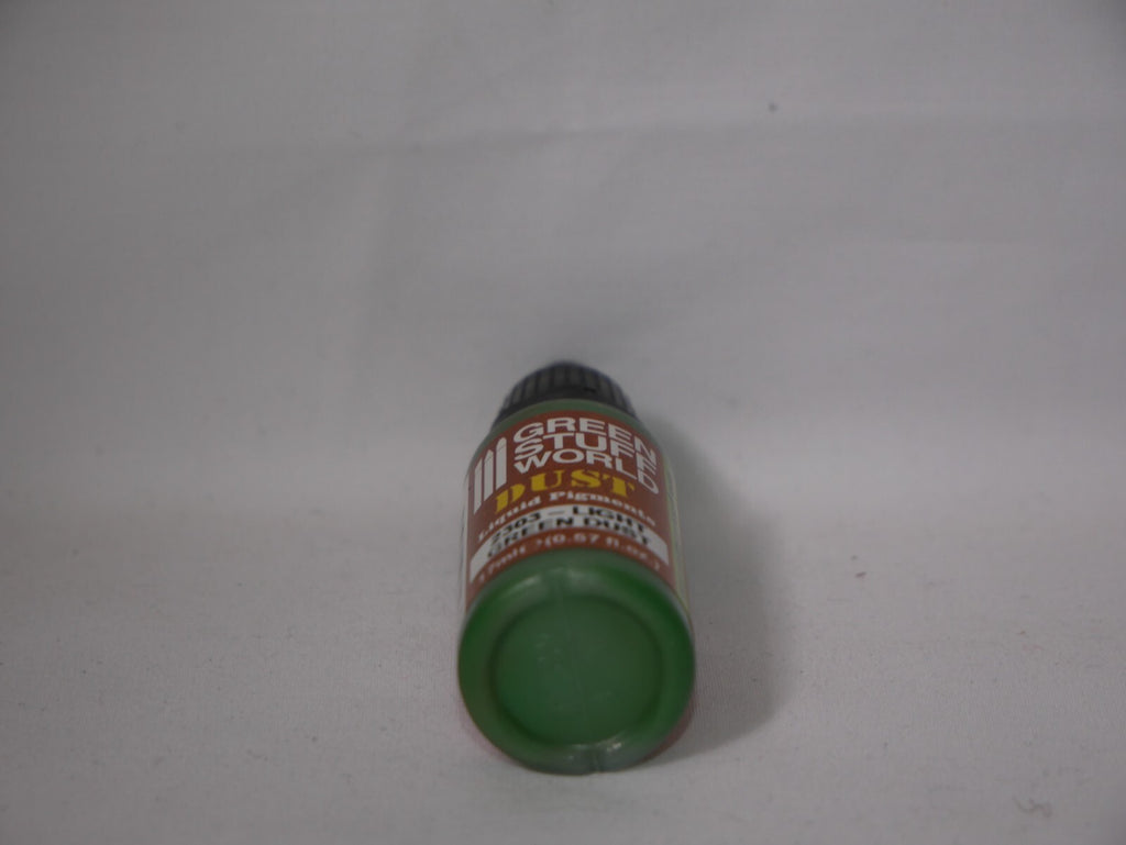 Green Stuff World Liquid Dust Pigments Paint Range Light Green Dust 17ml - 2303