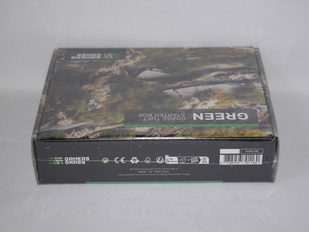 Gamers Grass Green Grass Tuft Basing Starter Box For Mini Wargaming Bases - GGSB-G