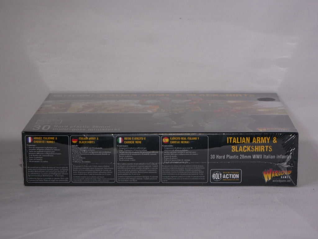 Warlord Games Bolt Action 1:56 Scale WWII Italian Army & Blackshirts - 402015801