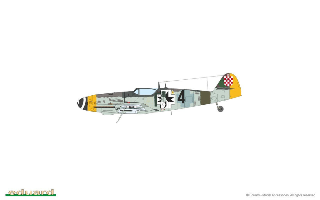 Eduard 1:72 Scale Bf 109 G-10 Dual Combo Set 'The Royal Class Edition' - R0022