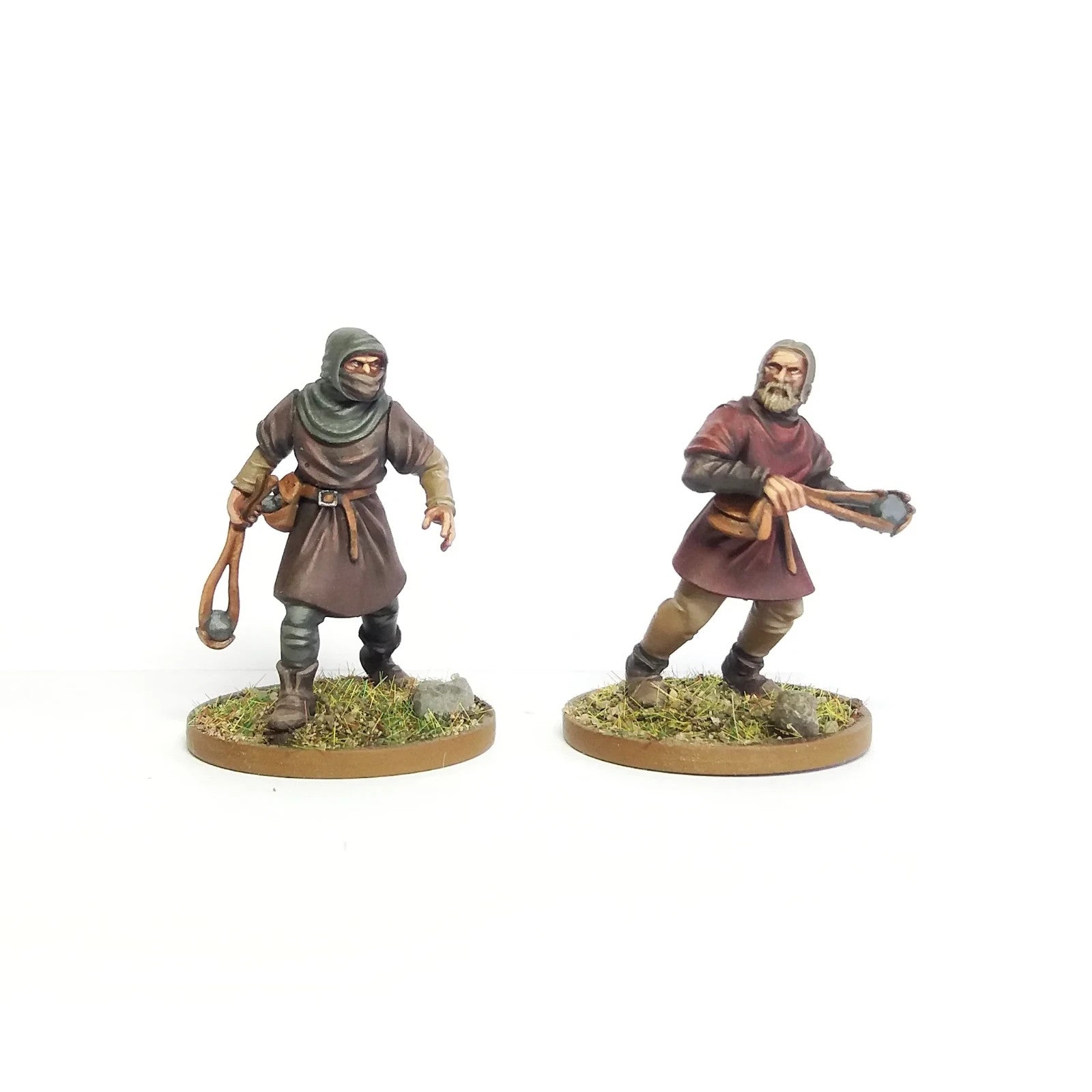 Wargames Atlantic The Barons' War 28mm Peasant Leavy (1100 - 1350) - WAAAC003